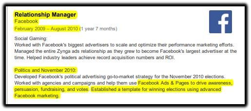 facebook relationship manager