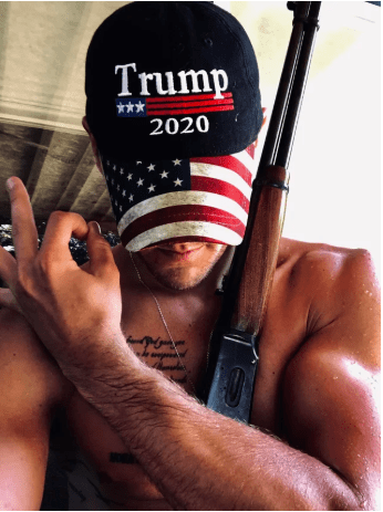 trump 2020 man
