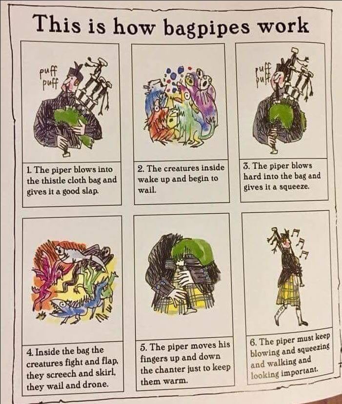 bag pipes work