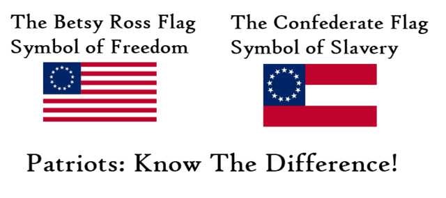 betsy ross confederate flags