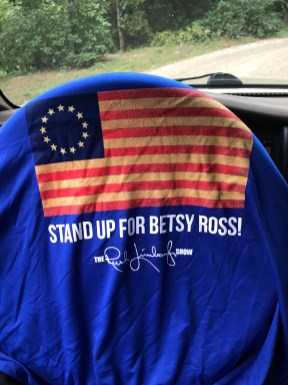 betsy ross in blue