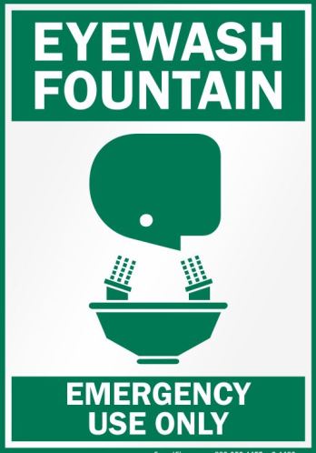 eyewash station