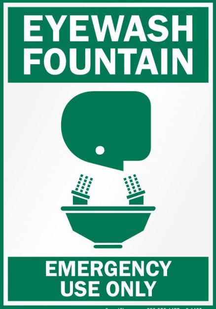eyewash station