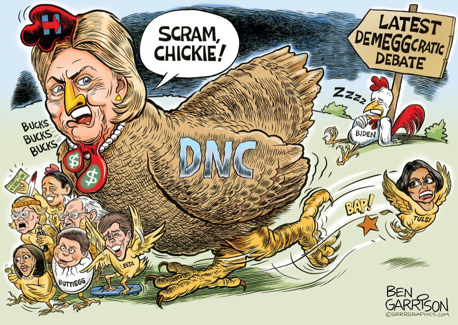 hillary dnc hen chicken garrison.JPG