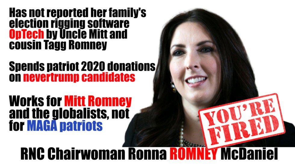 ronna romney fired