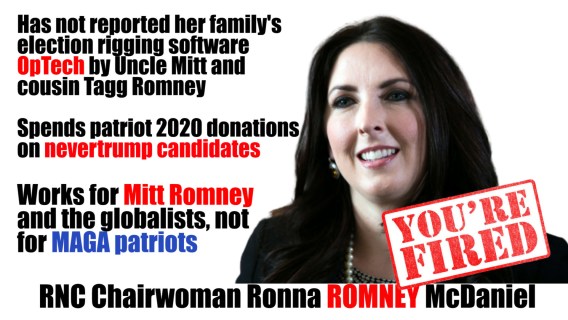 ronna romney fired