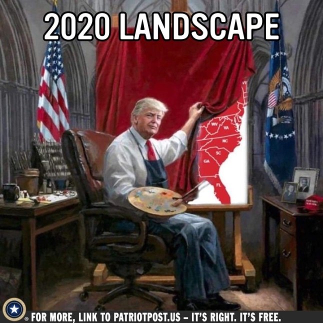 trump painting