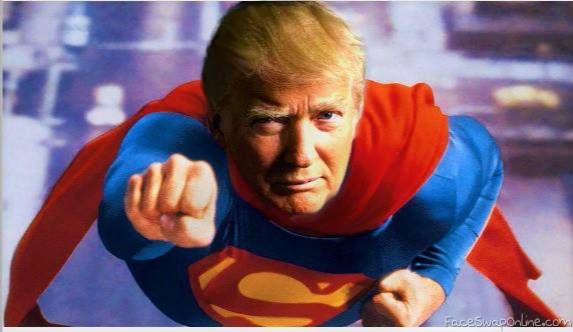 trump superman