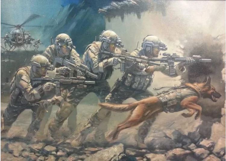 army dog