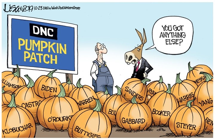 democrat pumpkin candidates