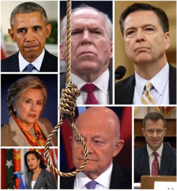 hanging traitors