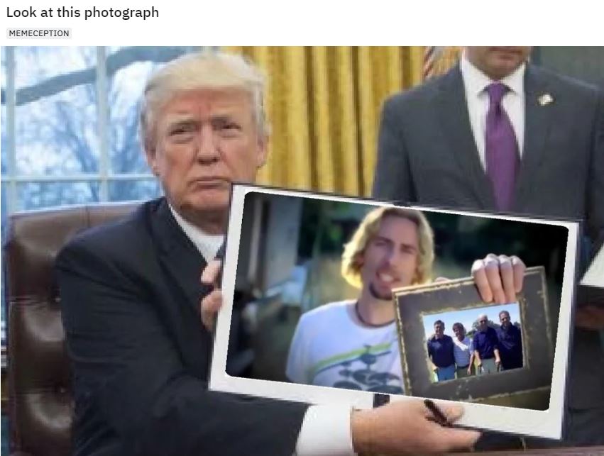 look at photo trump biden ukraine