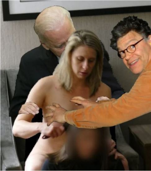 naked woman joe biden
