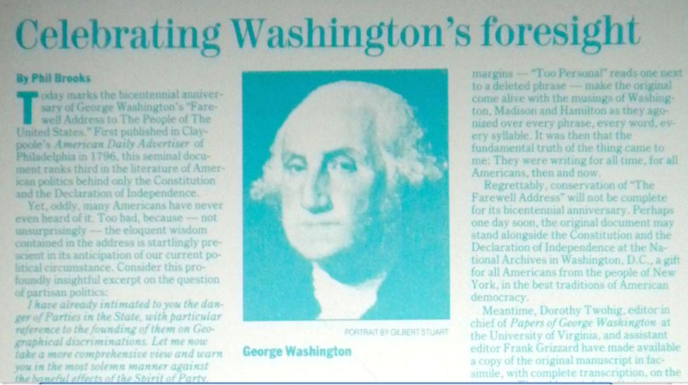 washington article