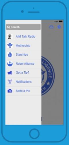 aim app talk radio