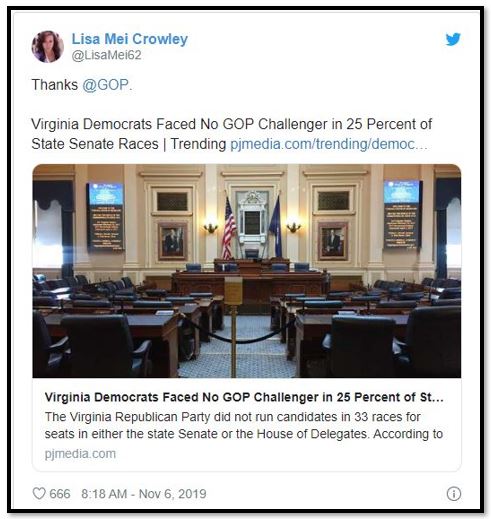 crowley no gop