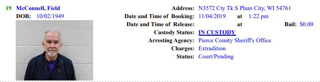 field mcconnell booked