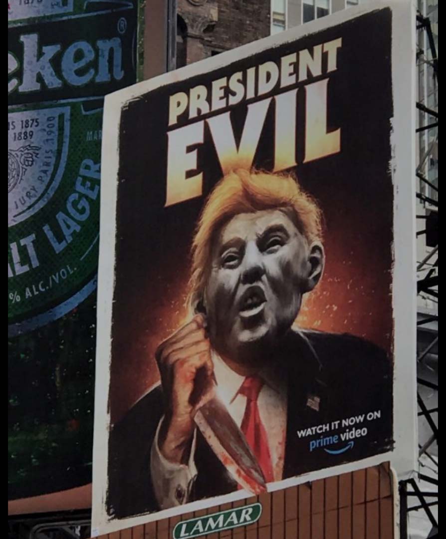 trump ad times square