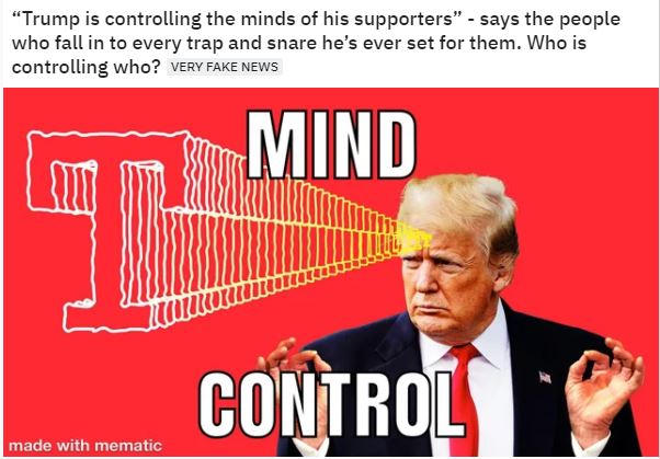 trump mind control