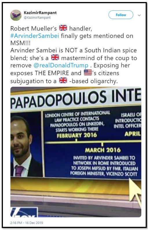 arvinder sambei tweet