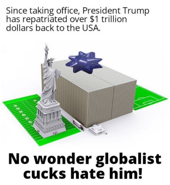 dollars repatriated