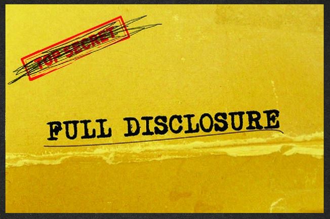 full disclosure