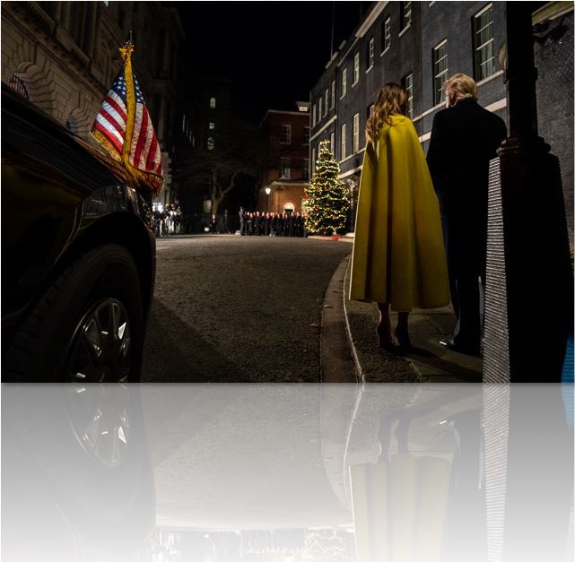 melania and donald trump avengers