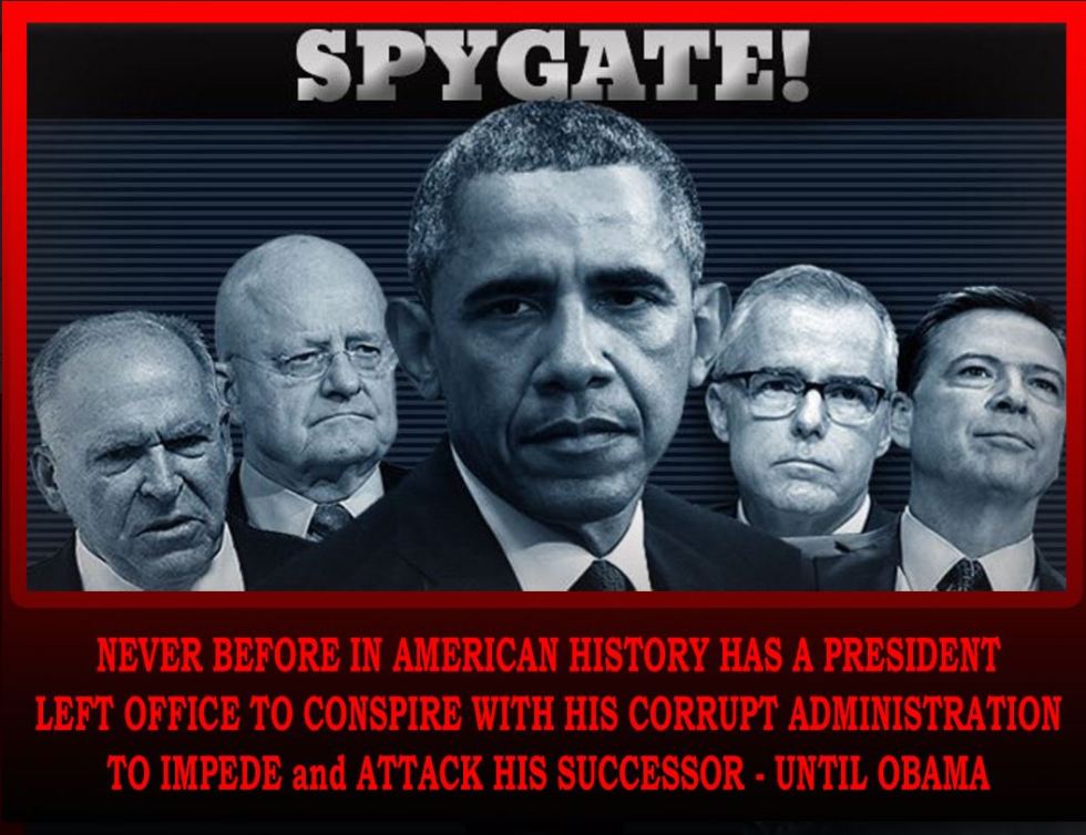 obama brennan clapper mccabe comey spygate