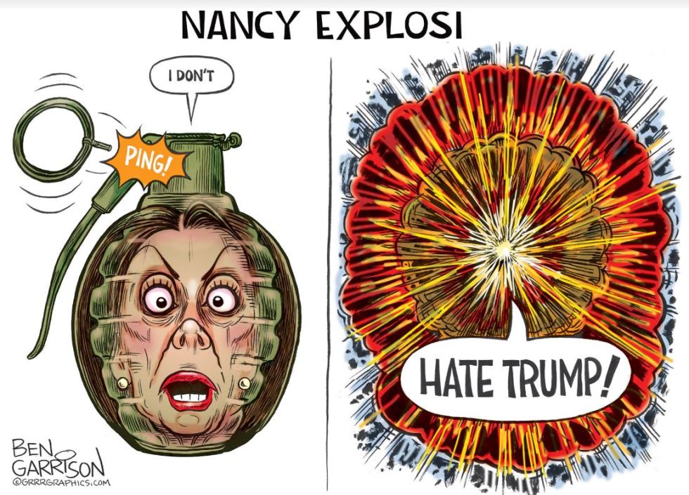 pelosi hate trump garrison
