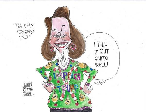 pelosi ugly sweater