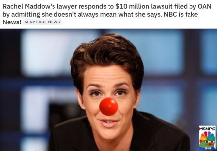 rachel maddow fake news propaganda
