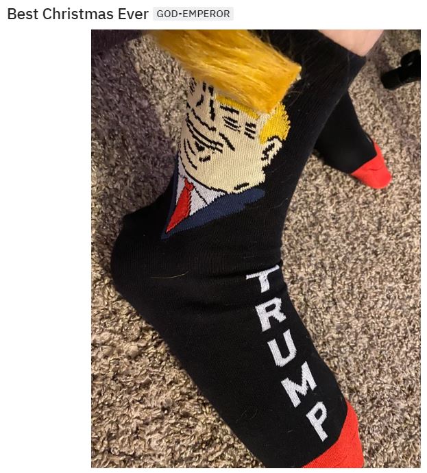 trump christmas socks.JPG