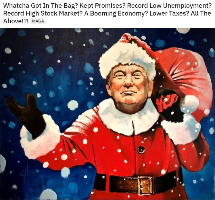trump santa