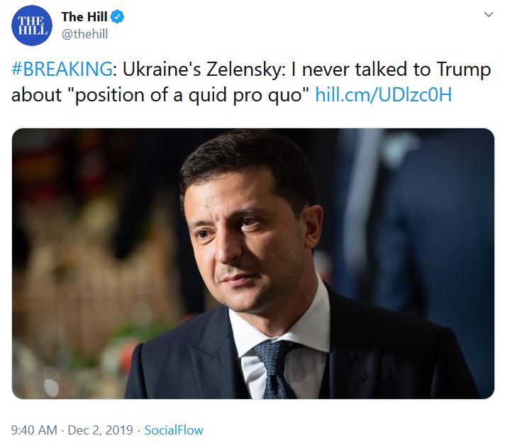 zelensky tweet
