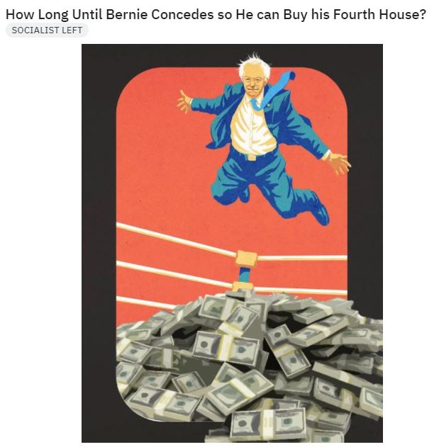 bernie sanders money house