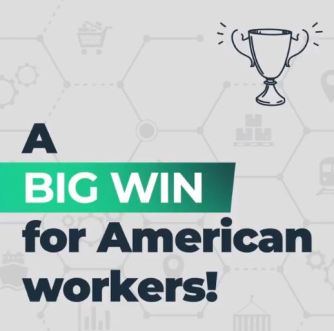 big win for american workers