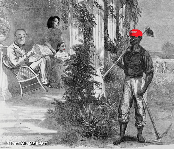 black maga plantation aoc pelosi schumer