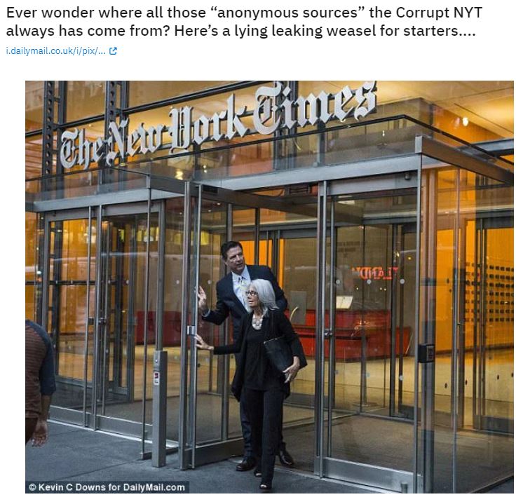 comey new york times