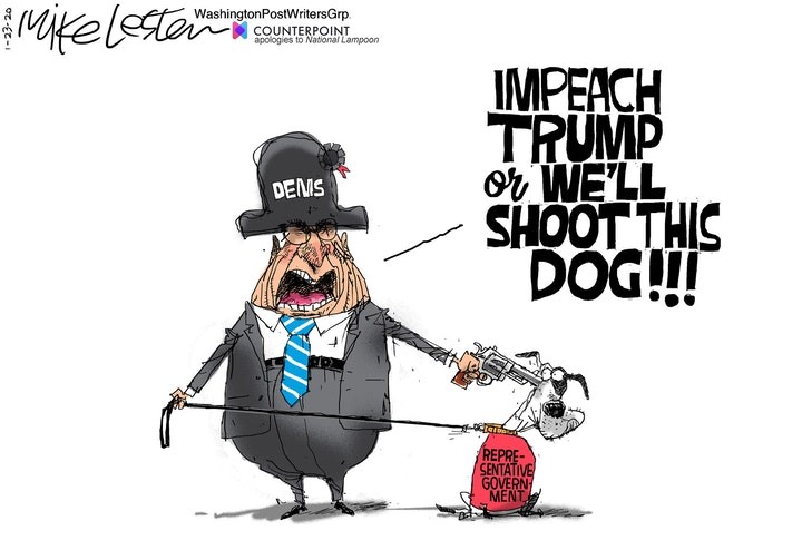 democrats shoot dog