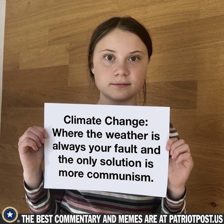 greta climate change communism