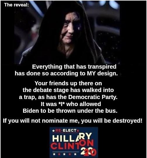 hillary clinton 2020
