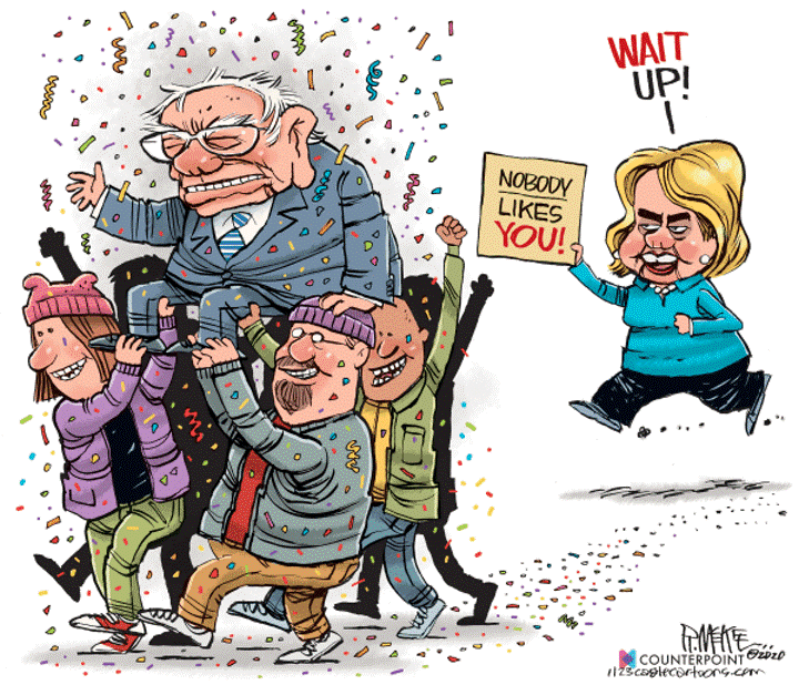 hillary clinton bernie sanders