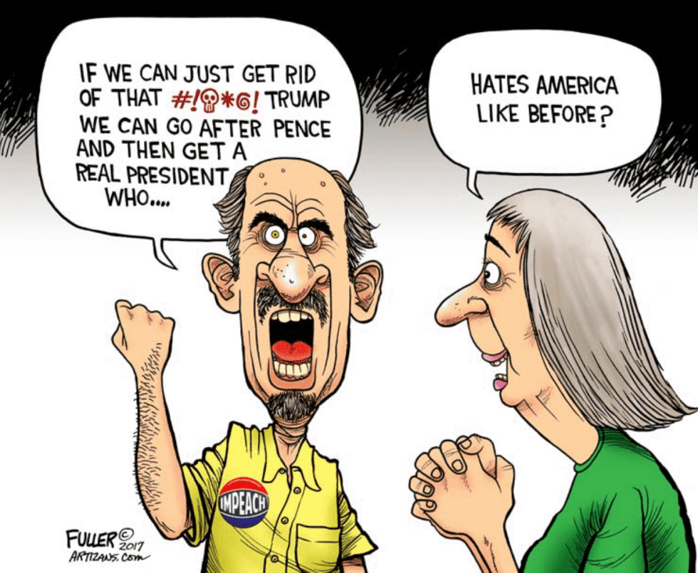 impeach catoon
