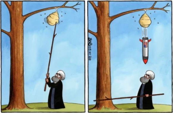 iran hornet nest