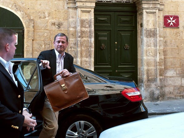 john roberts in malta