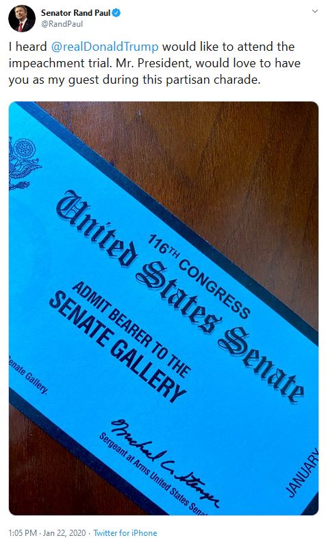 rand paul tickets gallery