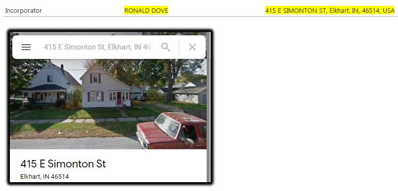 ronald dove