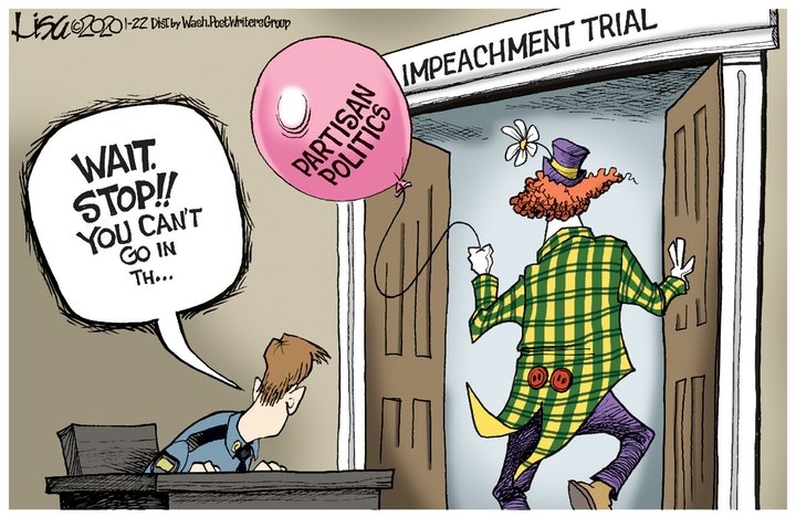senate clown circus