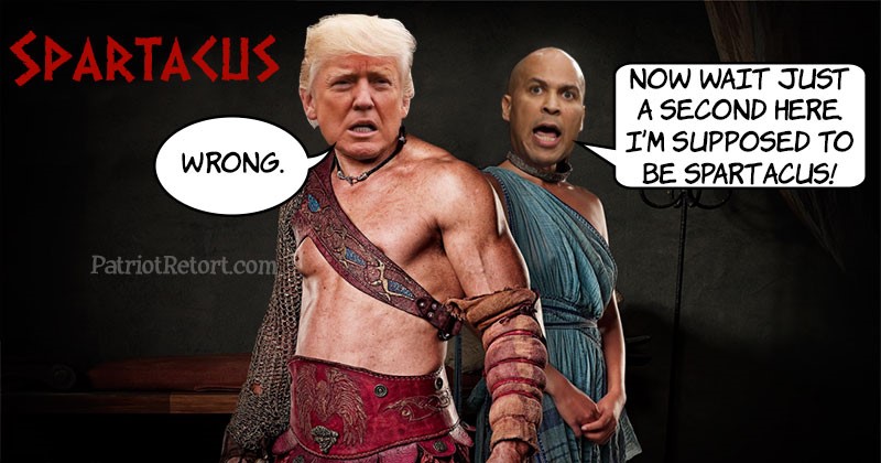 trump booker spartacus