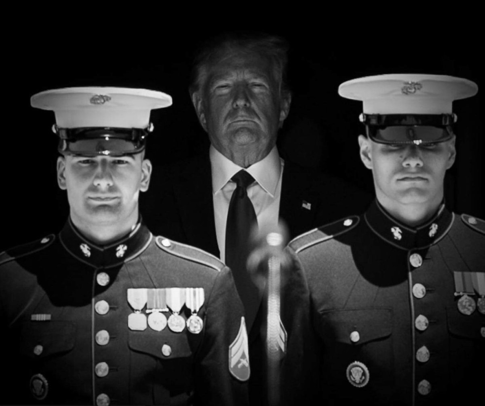 trump marines